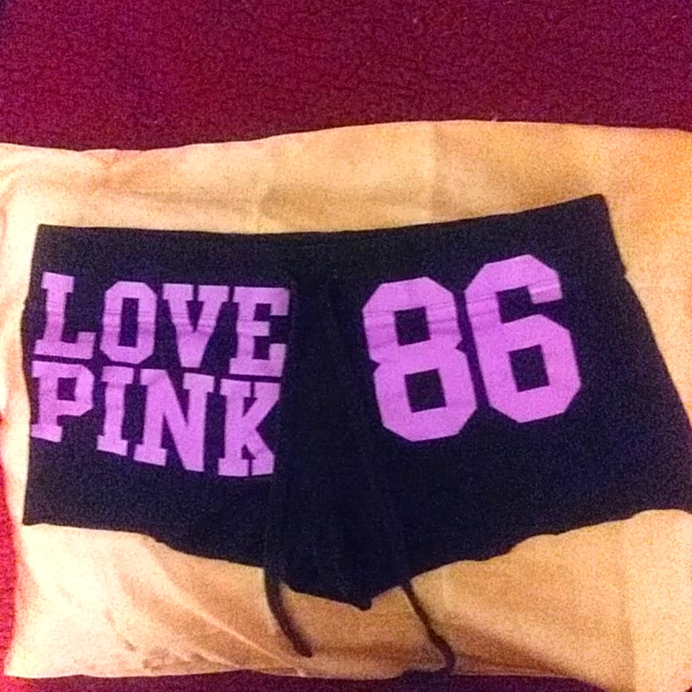 VS Pink cotton shorts